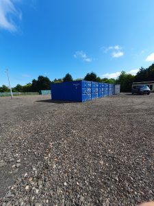 blue storage containers for rent in fife