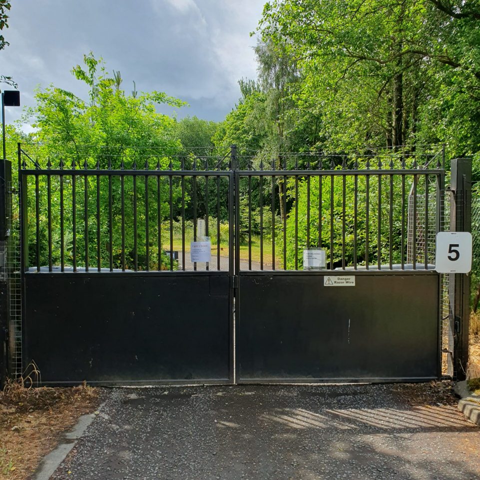 secure locking gated storage centre
